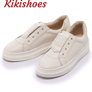 [kikishoes] 【FAIR LADY】♨️優惠開跑♨️軟實力 率性簡約彈力鞋口厚底休閒鞋流沙金 (502598)