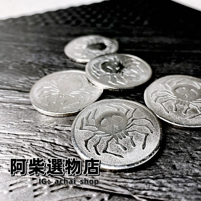 【阿柴選物店】現貨免運 全職獵人Hunter x Hunter幻影旅團決策硬幣 蜘蛛團員 紀念幣 動漫cosplay周邊