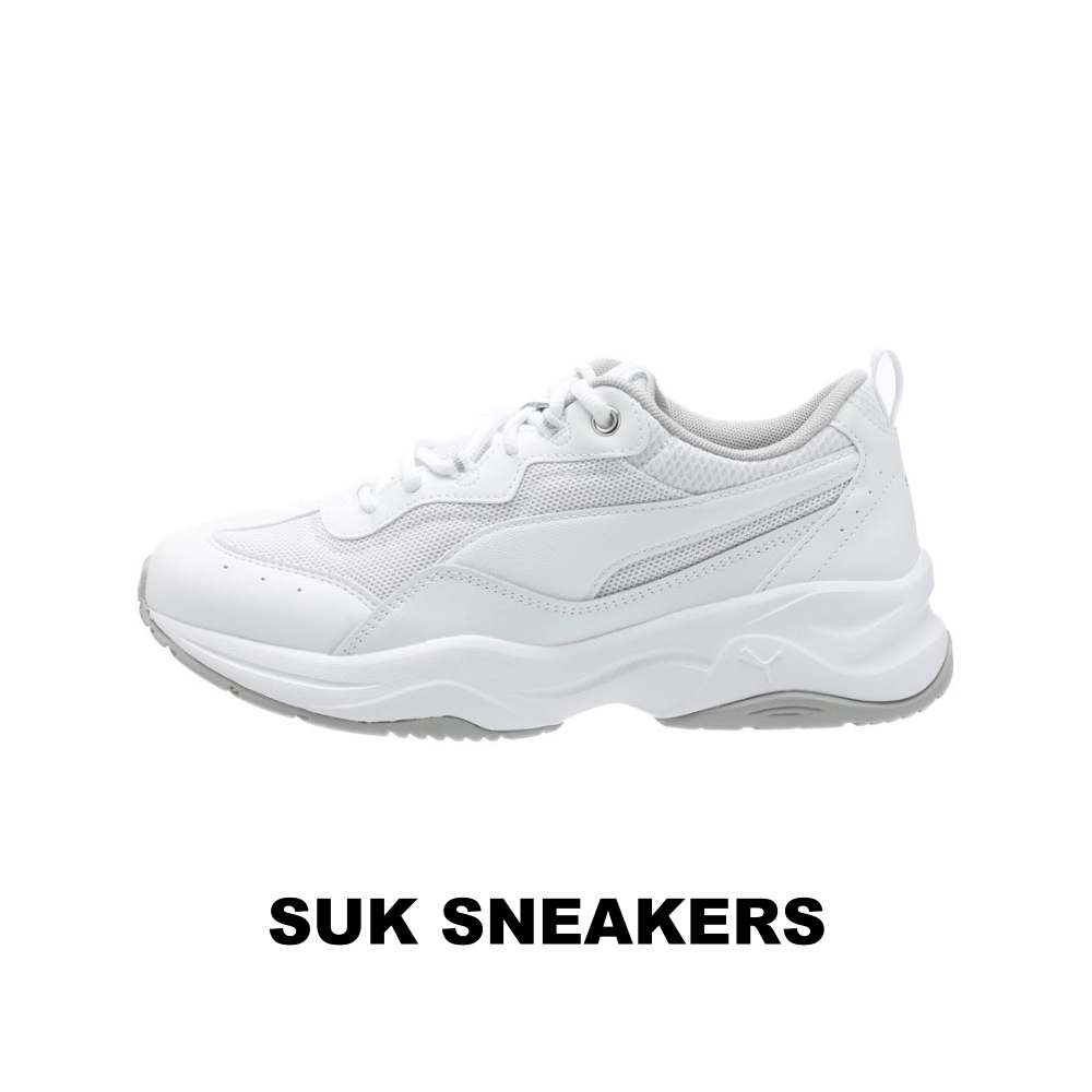 代購♦️2403 PUMA Cilia Patent SL 白色 白鞋 厚底 增高 老爹鞋 37250001