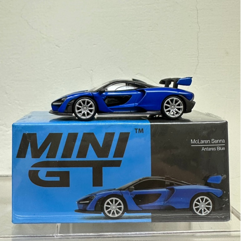 泡泡TOYS  MINI GT 232 McLaren Senna 已拆美品含膠盒