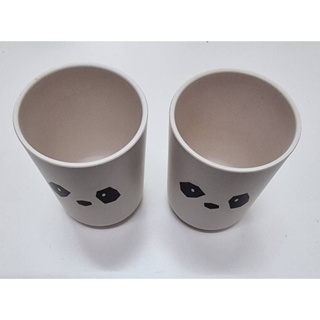 二手貓熊杯子*2 Liewod Copenhagen Panda Bamboo Cups x2