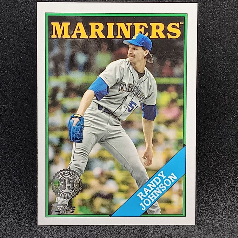 2023 Topps Randy Johnson 名人堂傳奇 復古系列特卡 水手隊 響尾蛇隊 MLB 球員卡