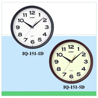 【CASIO時鐘】經緯度鐘錶 原形質感時鐘 聲音小 簡約大方 時尚 大字清楚易看 客廳房間掛鐘 CP值最高IQ-151