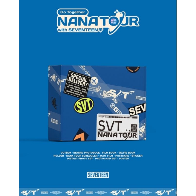 SEVENTEEN NANA TOUR回憶錄+影片特典