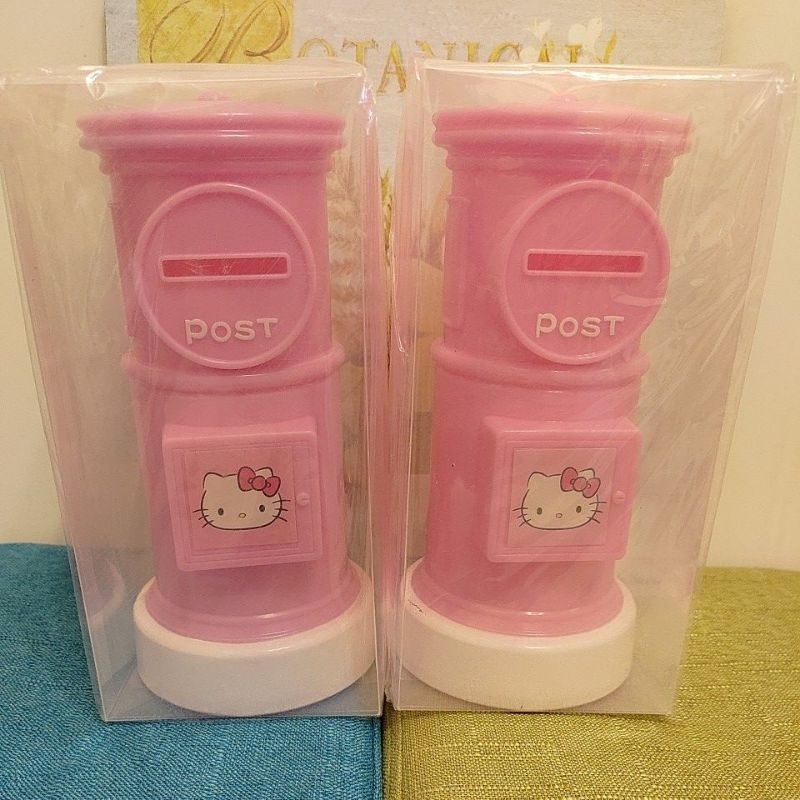 全新現貨 正版三麗鷗 Hello Kitty 凱蒂貓 KT 郵筒型存錢筒 可愛造型存錢筒 兒童禮物
