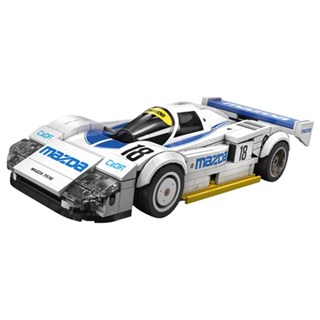 【瑪琍歐玩具】1:24授權馬自達#18 1991 Le Mans 積木模型車/C55029W