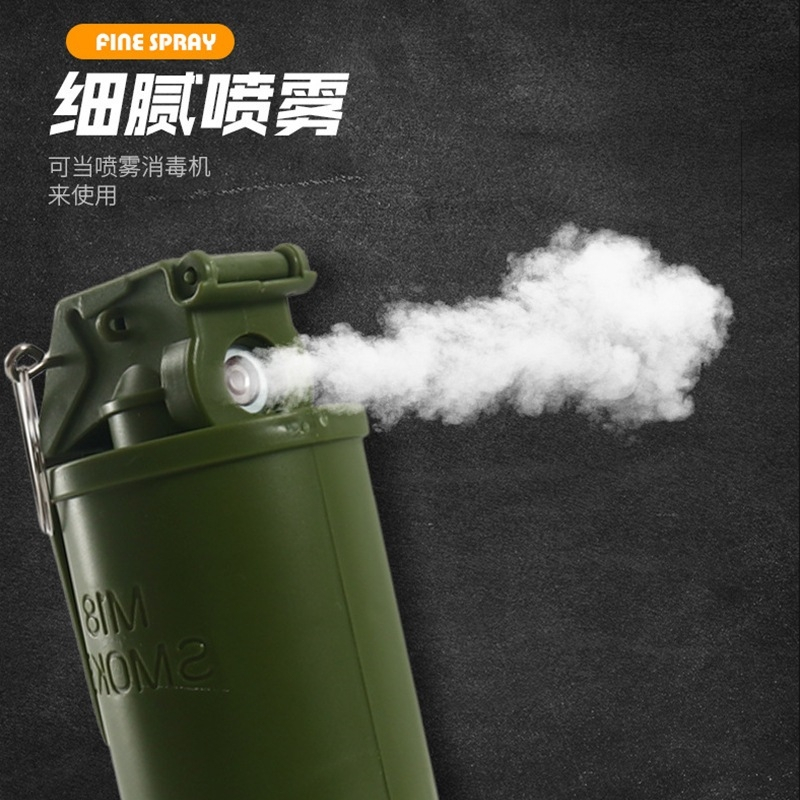 M18 煙霧彈 手榴彈 震撼彈 加濕器 噴煙 噴霧彈 生存遊戲 噴霧玩具 噴霧手榴彈 聲光效果 兒童 玩具