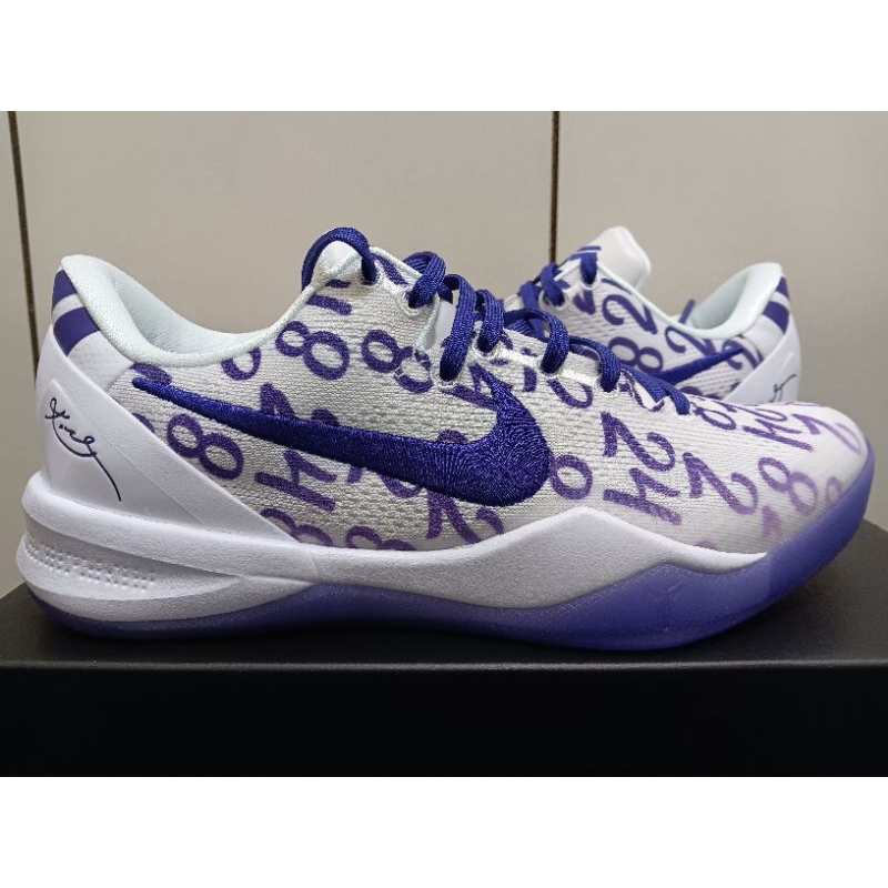 Nike Kobe 8 Protro Court Purple 白紫 us8.5