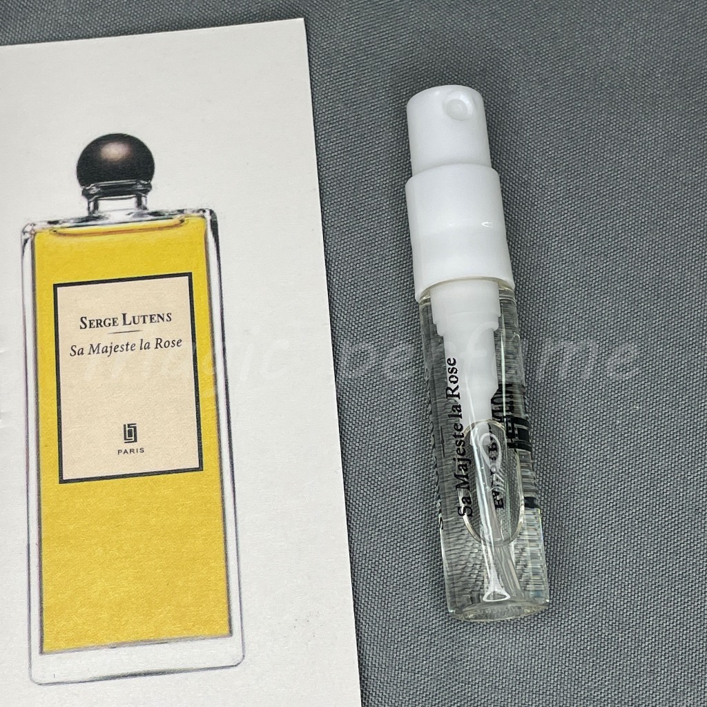 蘆丹氏 玫瑰陛下Serge Lutens Sa Majeste la Rose-2ml香水樣品試用裝 香氛噴霧 小樣小香