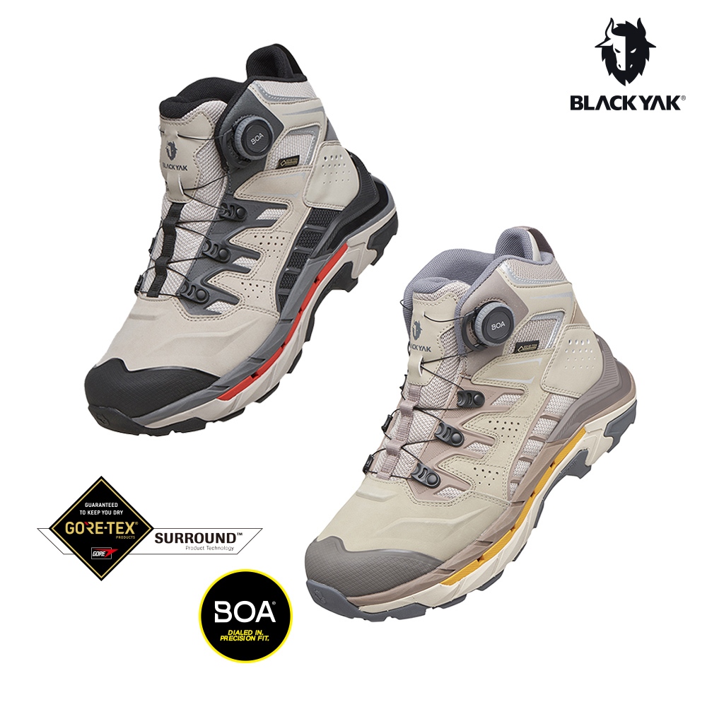【BLACKYAK】MAGNUM D GTX防水中筒登山鞋(2色)-BOA防水鞋|DB1NFH37|ABYSHX4905