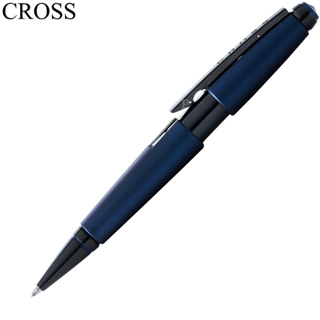 【筆較便宜】CROSS高仕 Edge創意啞光藍色伸縮鋼珠筆 AT0555-12