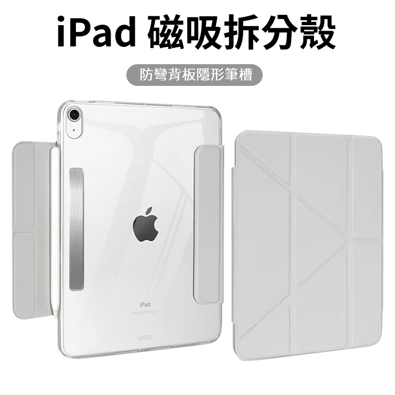 YMHW iPad 磁吸拆分殼 Air 6 5 保護套 ipad 10 9 8 pro 11 防摔 平板 保護殼 SEP