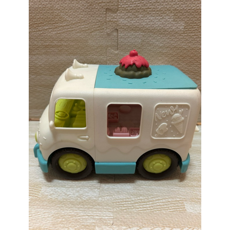 二手玩具 甜奶油冰淇淋車（久放，有污，上蓋掀起會有點卡卡，介意者勿購買）