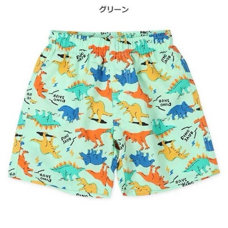 西松屋 滿版恐龍衝浪泳褲(80-95)#日本代購