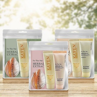 KAFEN 療癒草本系列 旅行組 洗髮精 30ml+ 沐浴乳 30ml+ 髮膜12ml 洗澡【小髮廊】DS020434