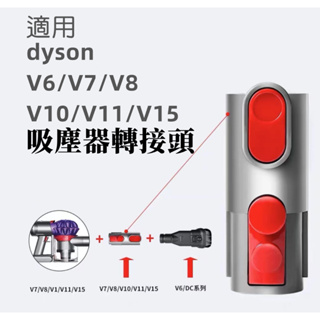 Dyson 戴森吸塵器 轉接頭 V7 V8 V10 V11 V12 V15 轉接頭 吸頭 刷頭 轉換管 轉成V6