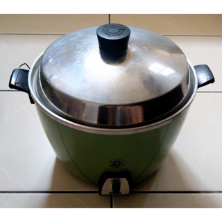 TATUNG 大同 電鍋 炊飯 飯鍋 蒸鍋 鍋蓋 為不鏽鋼 10 人份 綠色