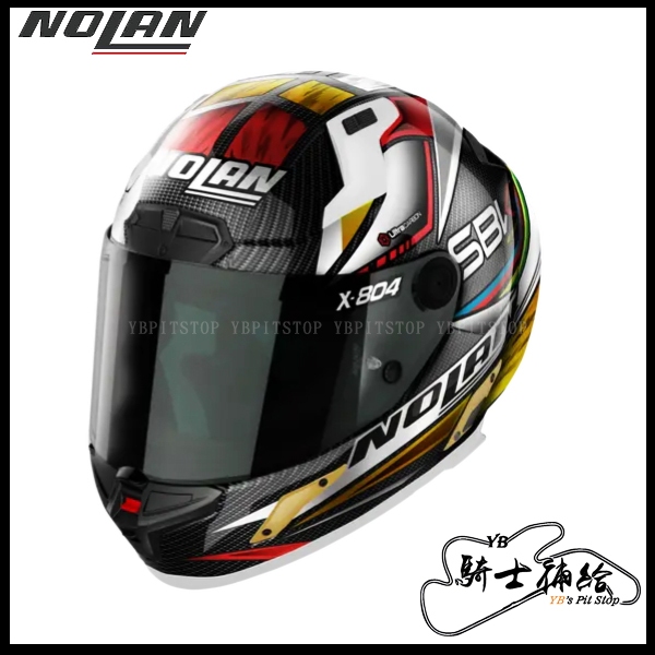 ⚠YB騎士補給⚠ 代理公司貨 NOLAN X-804RS UltraCarbon #23 SBK 安全帽 X804RS