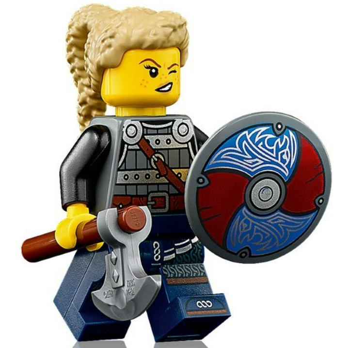磚家 LEGO 樂高 人偶 Viking Shield-Maiden 維京人 盾牌女 idea170 21343