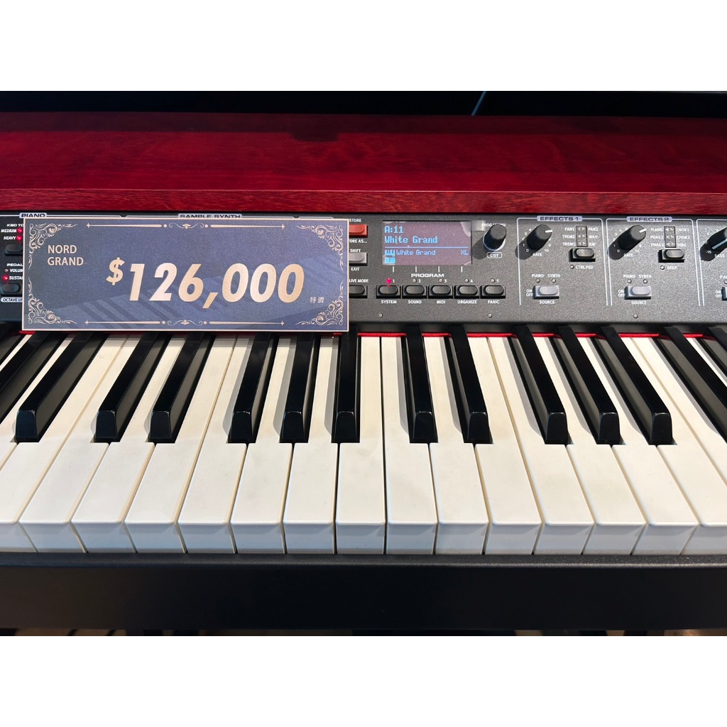 【福利品 自取現金破盤價】Nord Grand 88鍵 專業合成器鍵盤【敦煌樂器】