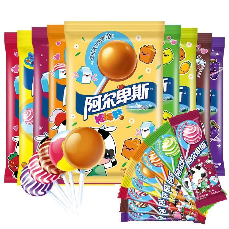 【阿爾卑斯】棒棒糖 小零食 糖果 甜食 糖果 兒童孩子禮物 棒棒糖 水果糖