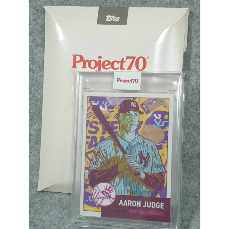 Topps Project70 Aaron Judge by Morning Breath 1953 Design