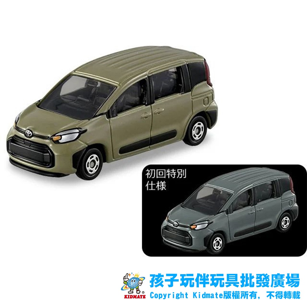 【3月新車】正版 TOMICA TOMY 016 豐田Sienta (一般+初回) 合金車 模型車 收藏 小車