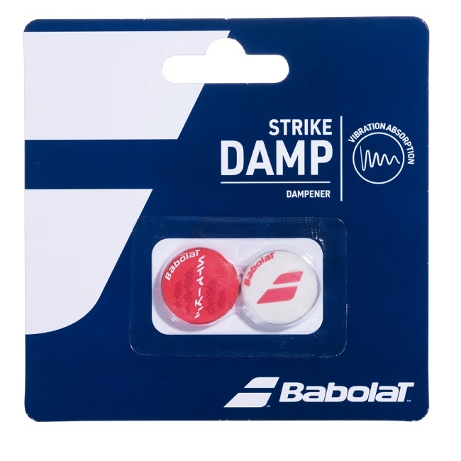 Babolat 2024 Strike Damp X2避震粒 白紅 [避震器]【偉勁國際體育】