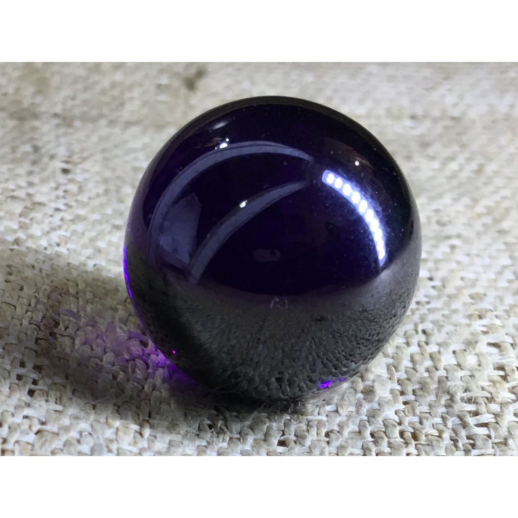 H275水龍珠深紫色20mm（Naga eye）又稱天界寶石