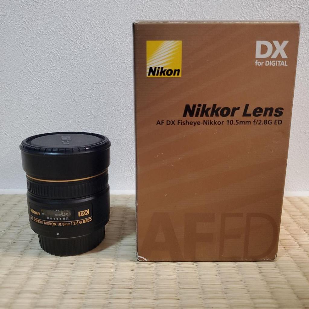 Nikon AF FISHEYE NIKKOR 10.5mm F2.8G ED