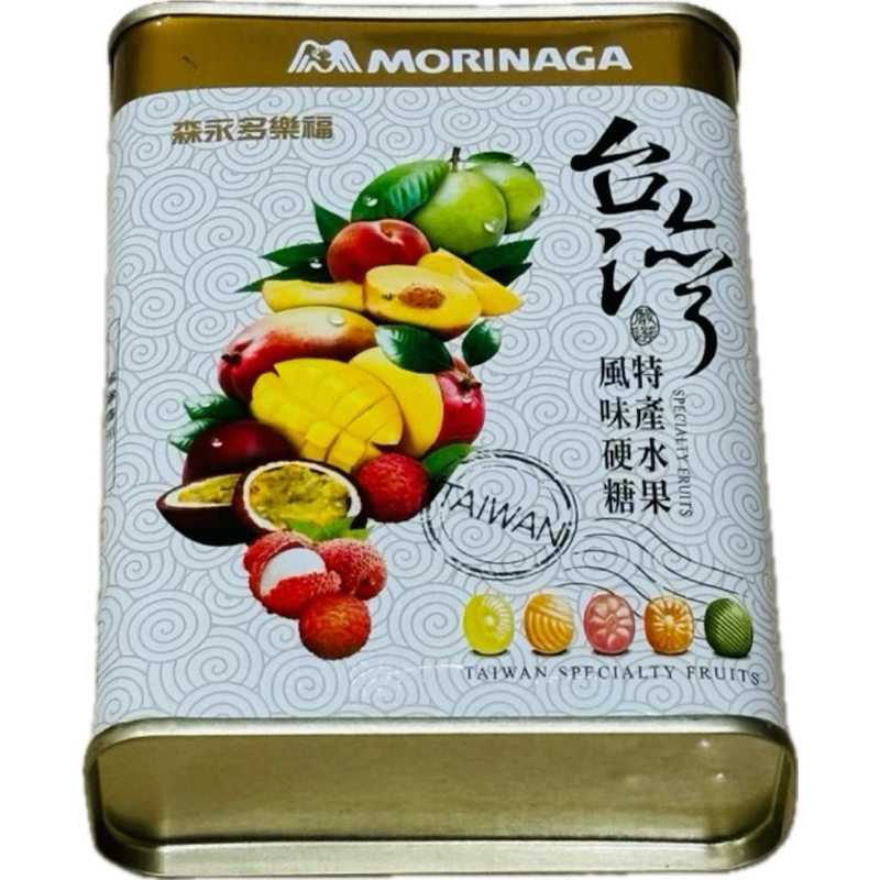 森永 多樂福水果糖 （台灣特選水果）180公克