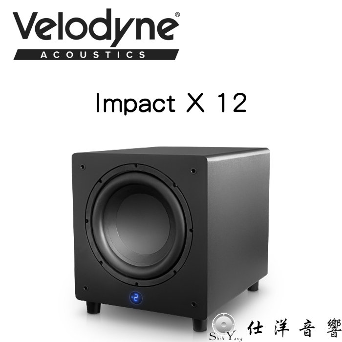 Velodyne 威力登 Impact X 12 主動式重低音 12吋 連續300瓦 最大600瓦 公司貨保固二年