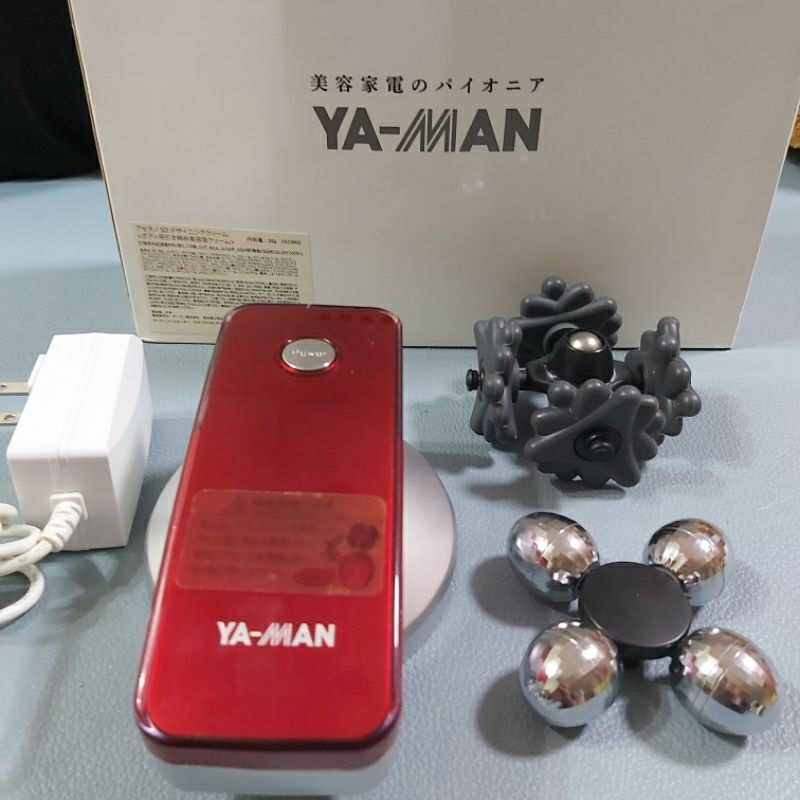 日本製造  亞曼YA-MAN 肉肉捲體雕按摩機 INO 推脂 臉部提拉 兩用