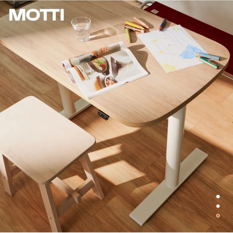 Motti 升降桌 ltti 升級實木桌板 製材所 二手