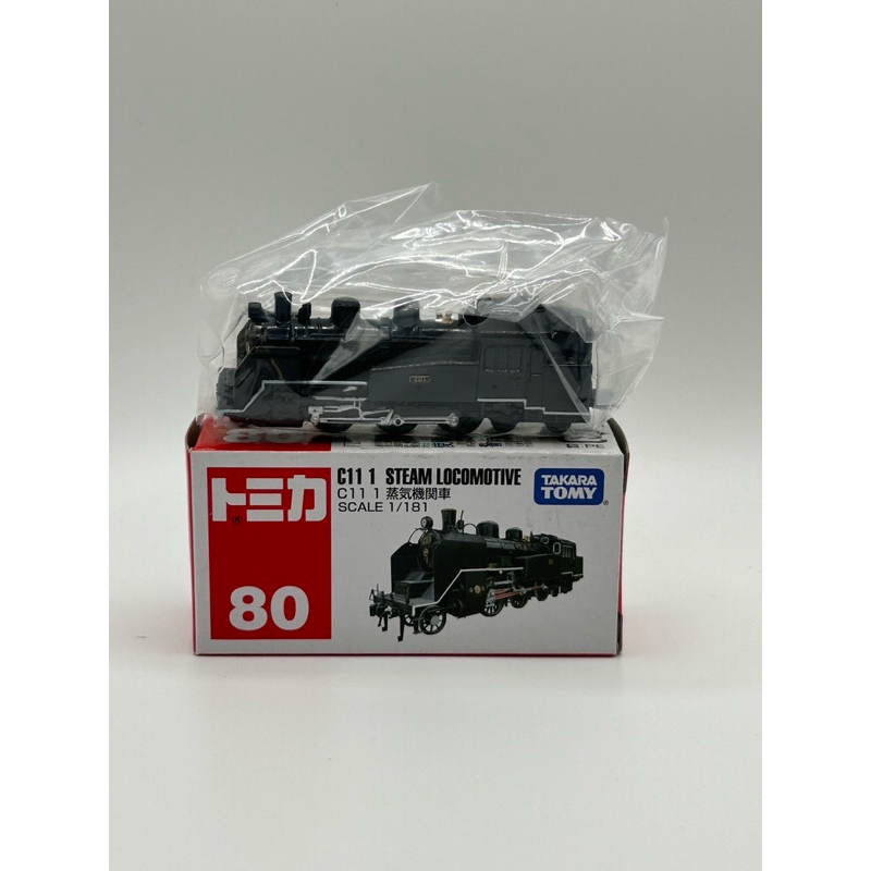 TOMY TOMICA NO. 80 C11 1 STEAM LOCOMOTIVE 蒸氣機關車 多美小汽車