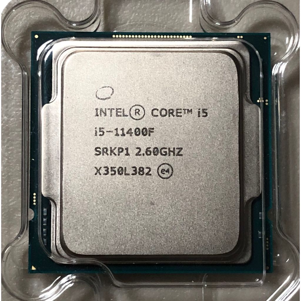 售 Intel 11代CPU i5-11400f 無內顯 6核12緒(送 黑化風扇-帶散熱膏＋11400空盒) #5