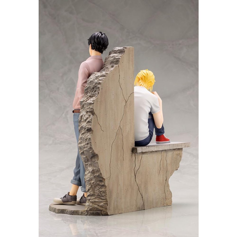 八田元氣小棧: 日版全新 壽屋 ARTFX J BANANA FISH 戰慄殺機 亞修x英二 1/8 完成品