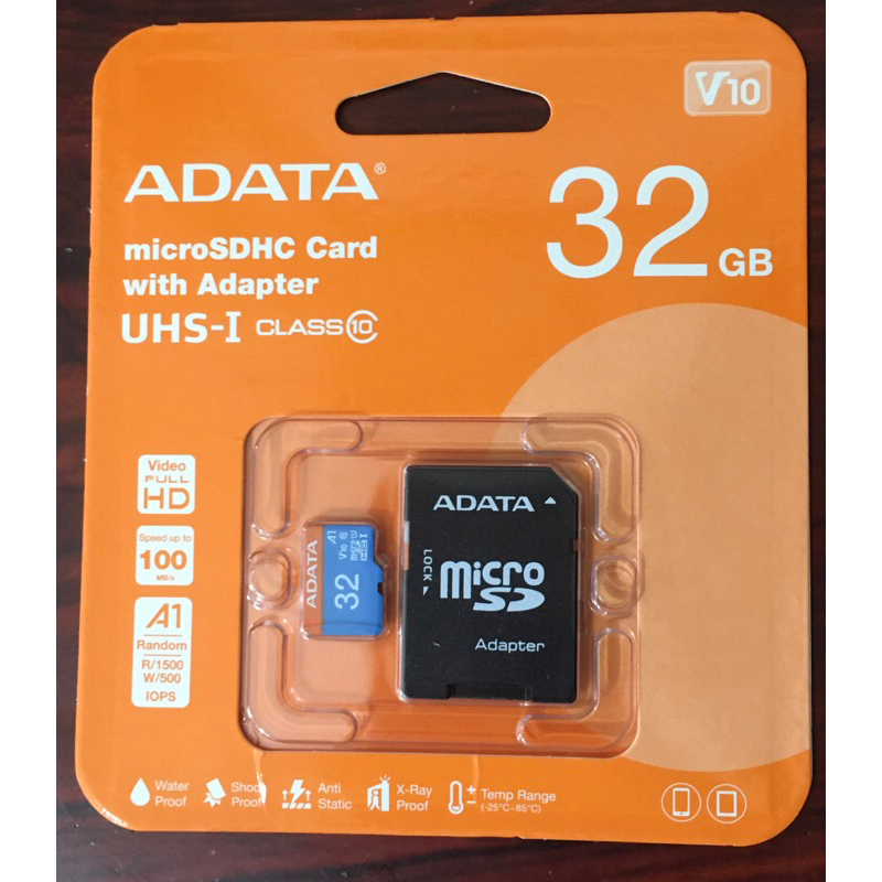 ADATA 威剛 32GB 32G 32gb 32g Premier MicroSDXC 記憶卡 附轉卡