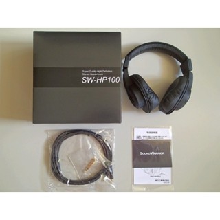 近全新 日本製 城下工業 SoundWarrior SW-HP100 半開放式耳罩耳機