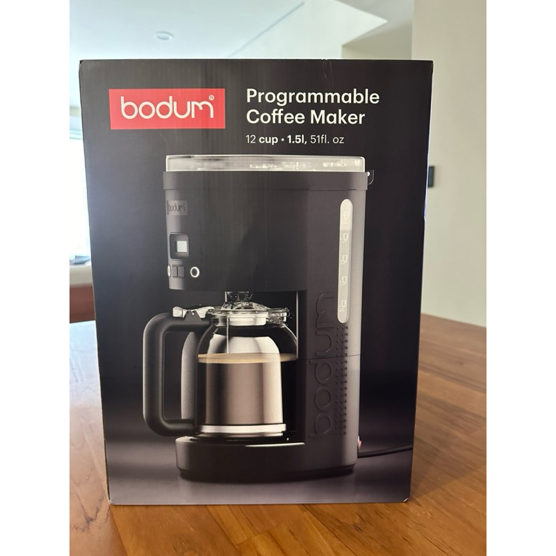 bodum 美式濾滴咖啡機 （全新未開封）（momo售價2990）
