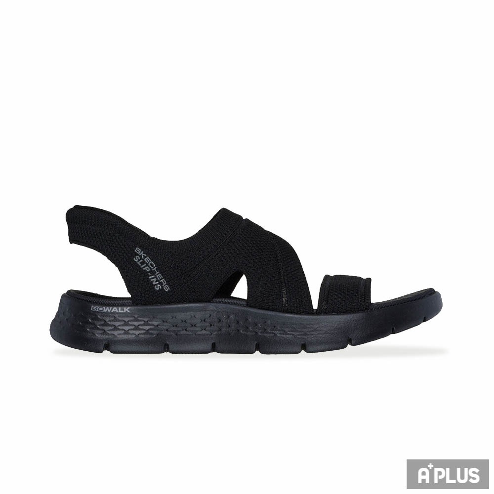 SKECHERS 女 涼鞋 GO WALK FLEX SANDAL 黑色 -141482BBK