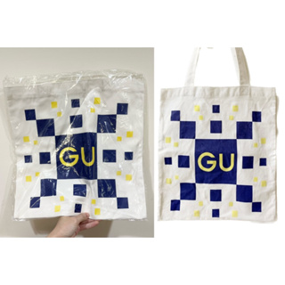 《咪の全新帆布包》🌸日系專櫃GU帆布包/日本 肩背包 書包 手提包 側背包/100