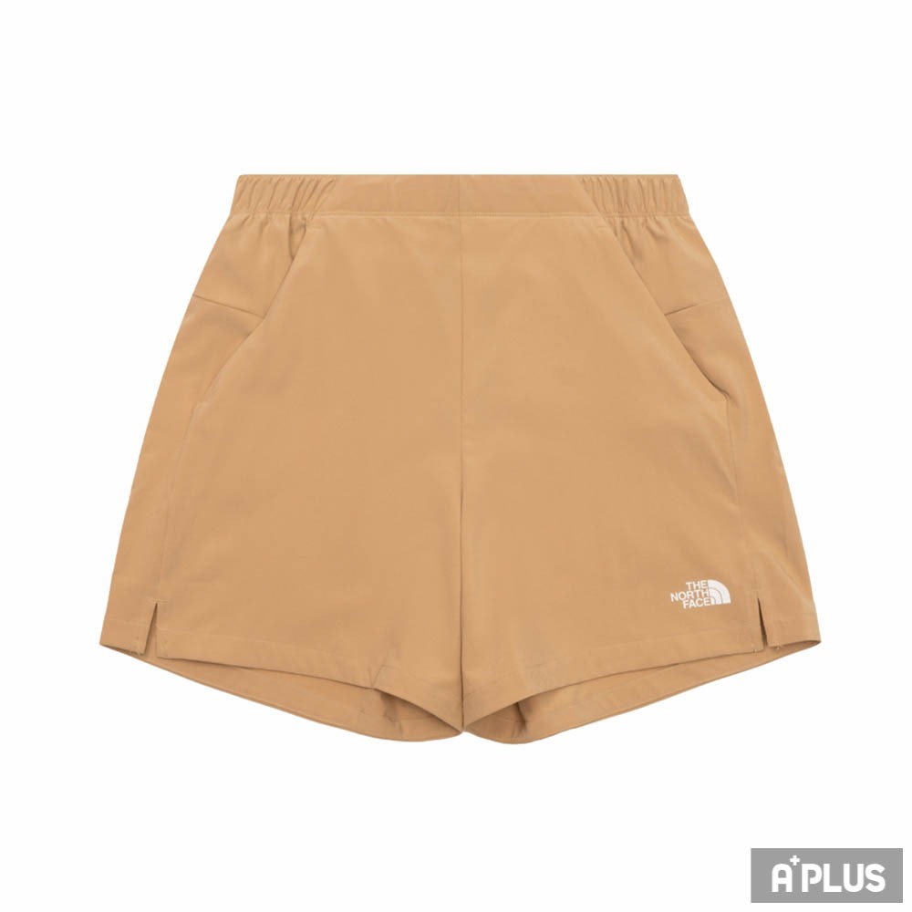 TNF 女 運動短褲 W ZERHYR PULL- ON SHORT 卡其色 -NF0A87VQLK51