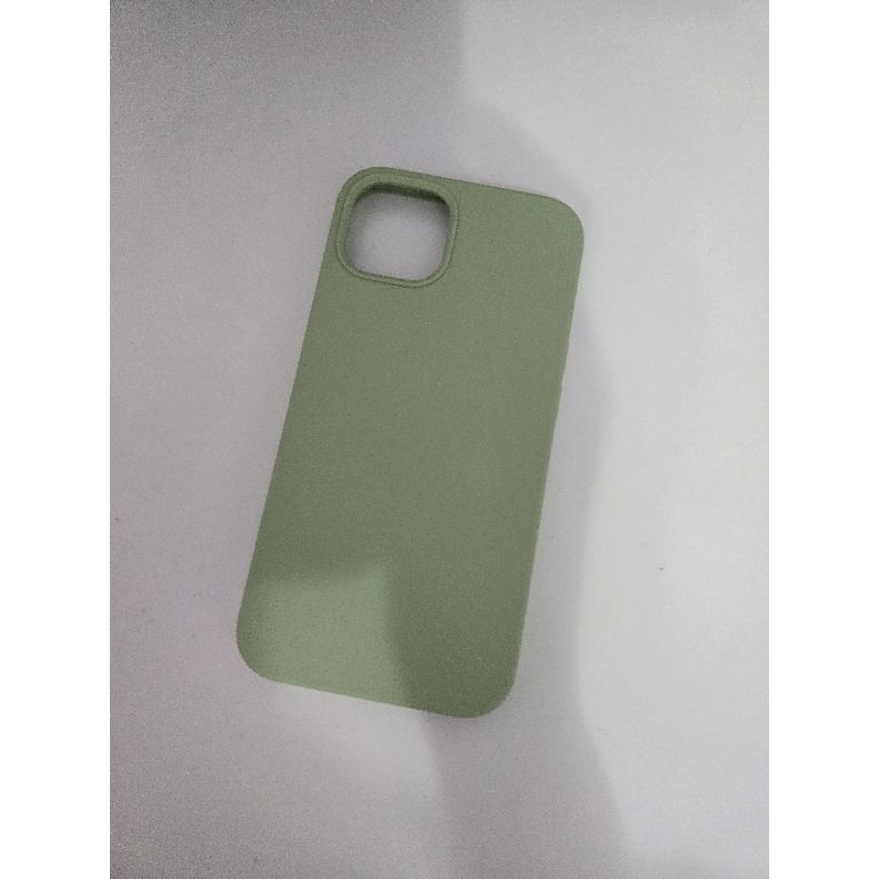 新品🥝iphone 13奇異果綠素色手機殼