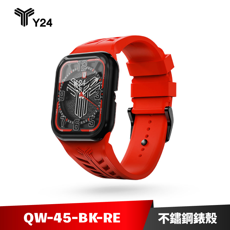 Y24 Quartz Watch 45mm 石英錶芯手錶 無錶殼 QW-45-BK-RE【加碼送４好禮】