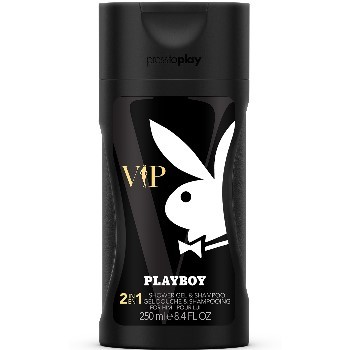 【促銷】現貨 附發票 PLAYBOY VIP經典男性保濕香水2合1洗髮沐浴膠 250ml《四季花蕊》