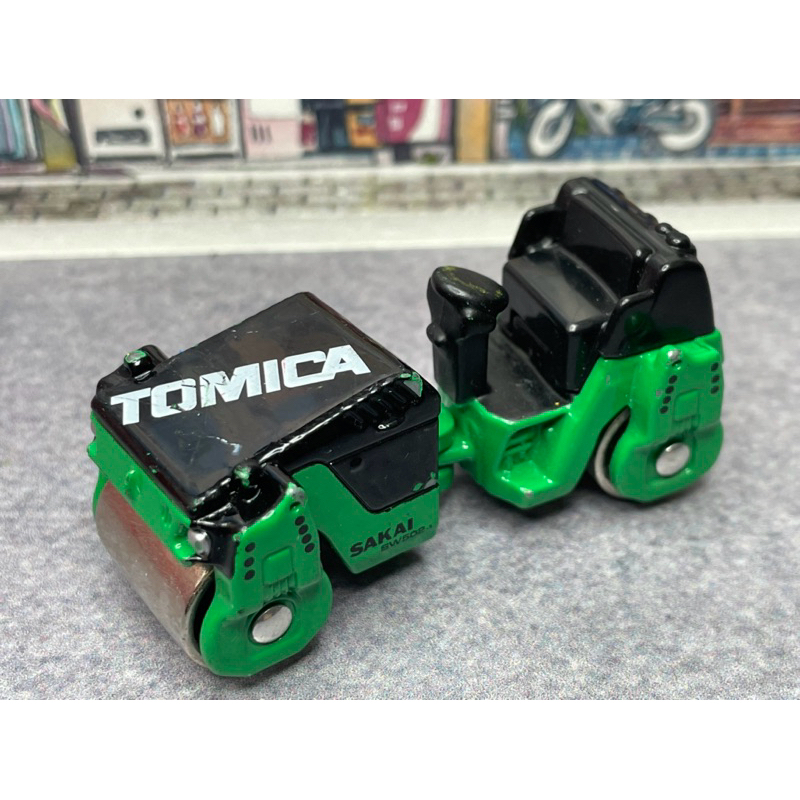 TOMICA NO.59-3 酒井重工業 TANDEM ROLLER SW502 壓路機