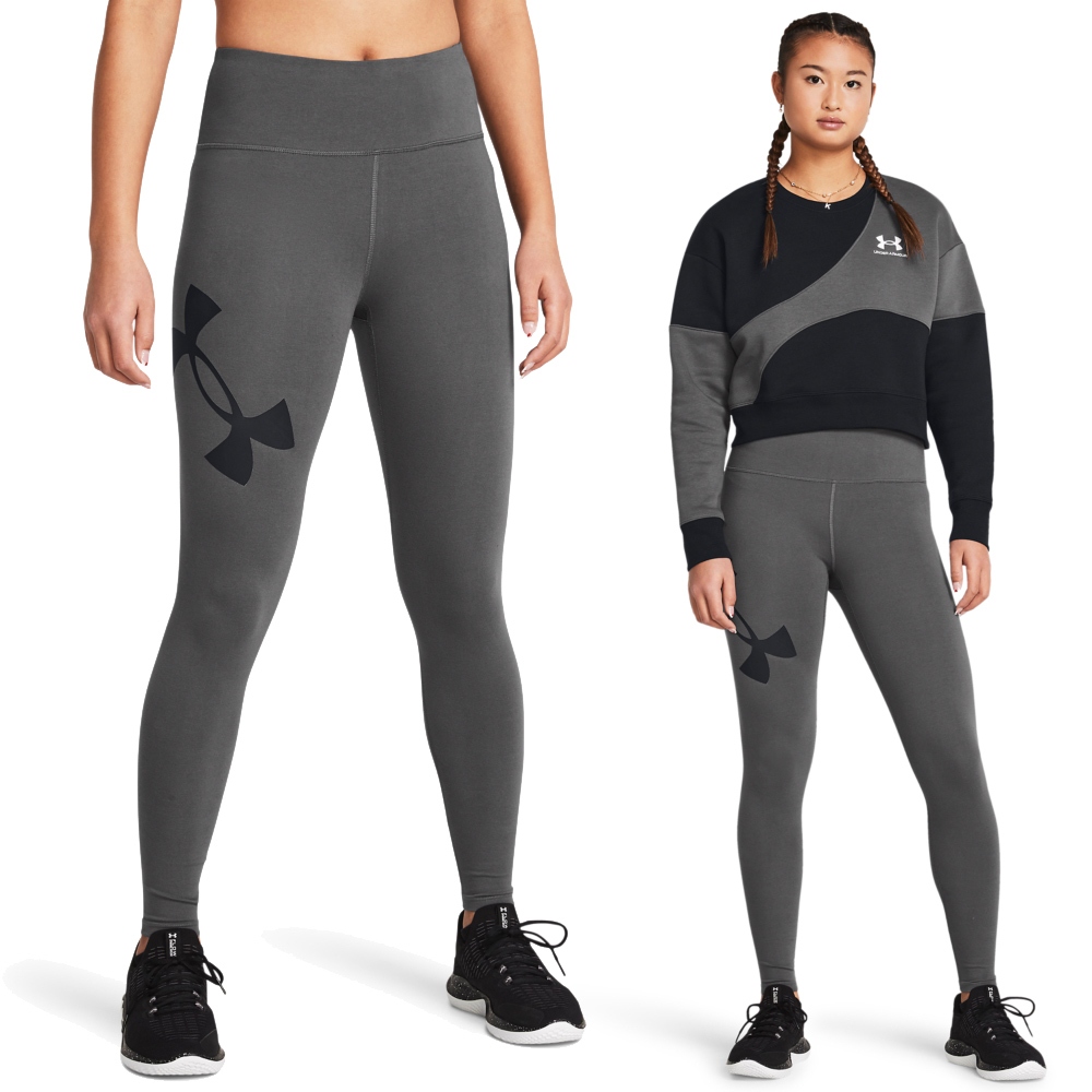 【UNDER ARMOUR】女 Campus 緊身長褲_1383606-025