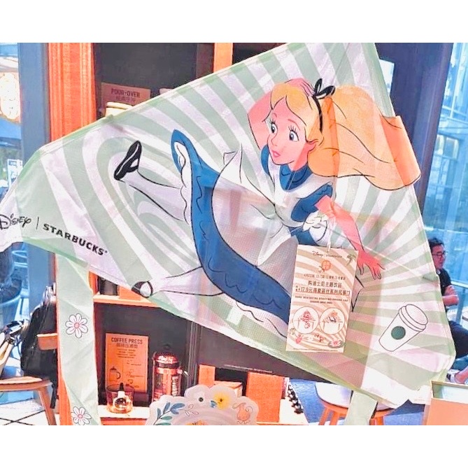 預購 星巴克 x 愛麗絲童話系列 : 愛麗絲 妙妙猫 風箏