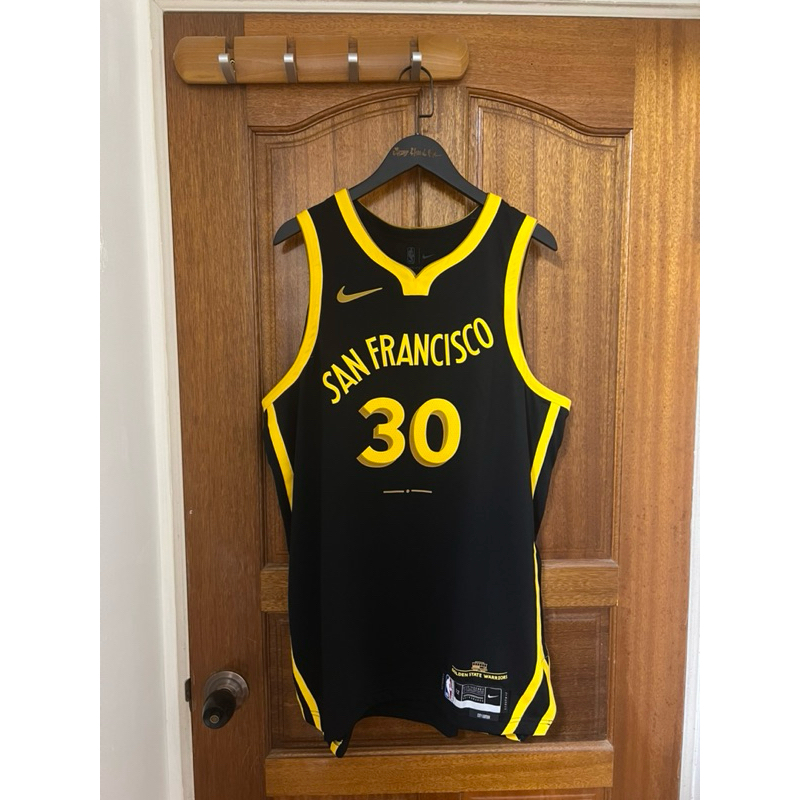 NBA 金州勇士 Stephen Curry 咖哩 23-24 城市 AU 球員版 球衣
